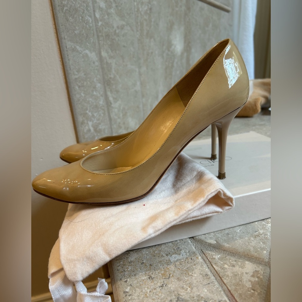 Jimmy Choo Gilbert pumps. 85 mm, size 38.5